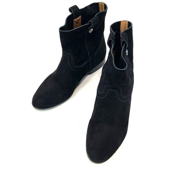 FRYE Sarah Suede Ankle Boots - Picture 2 of 8